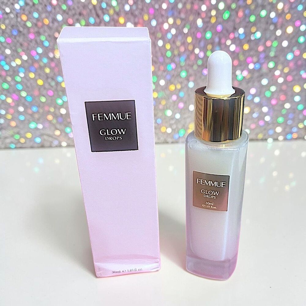 FEMMUE Glow Drops 1.01 fl oz 30 ml Brand New in Box MSRP $68